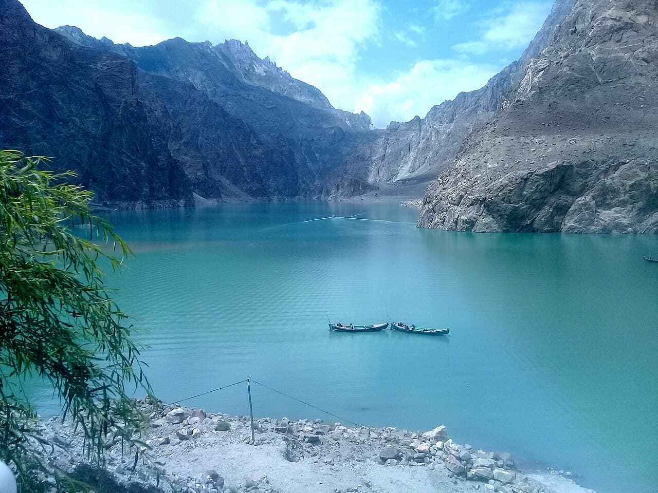 Turquoise Attabad Lake