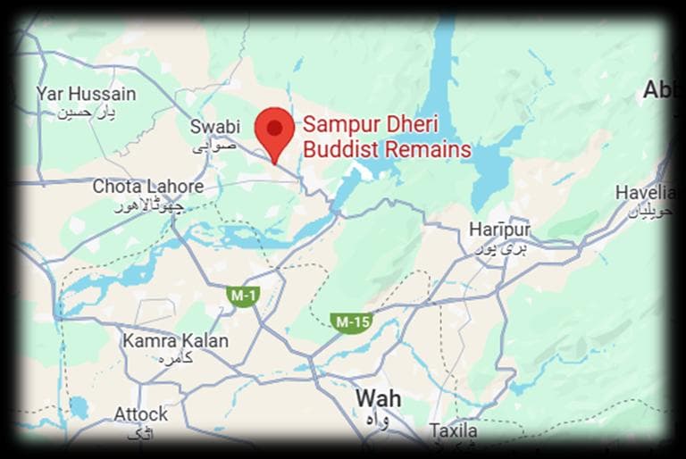 Sampur Dheri Buddist Remains