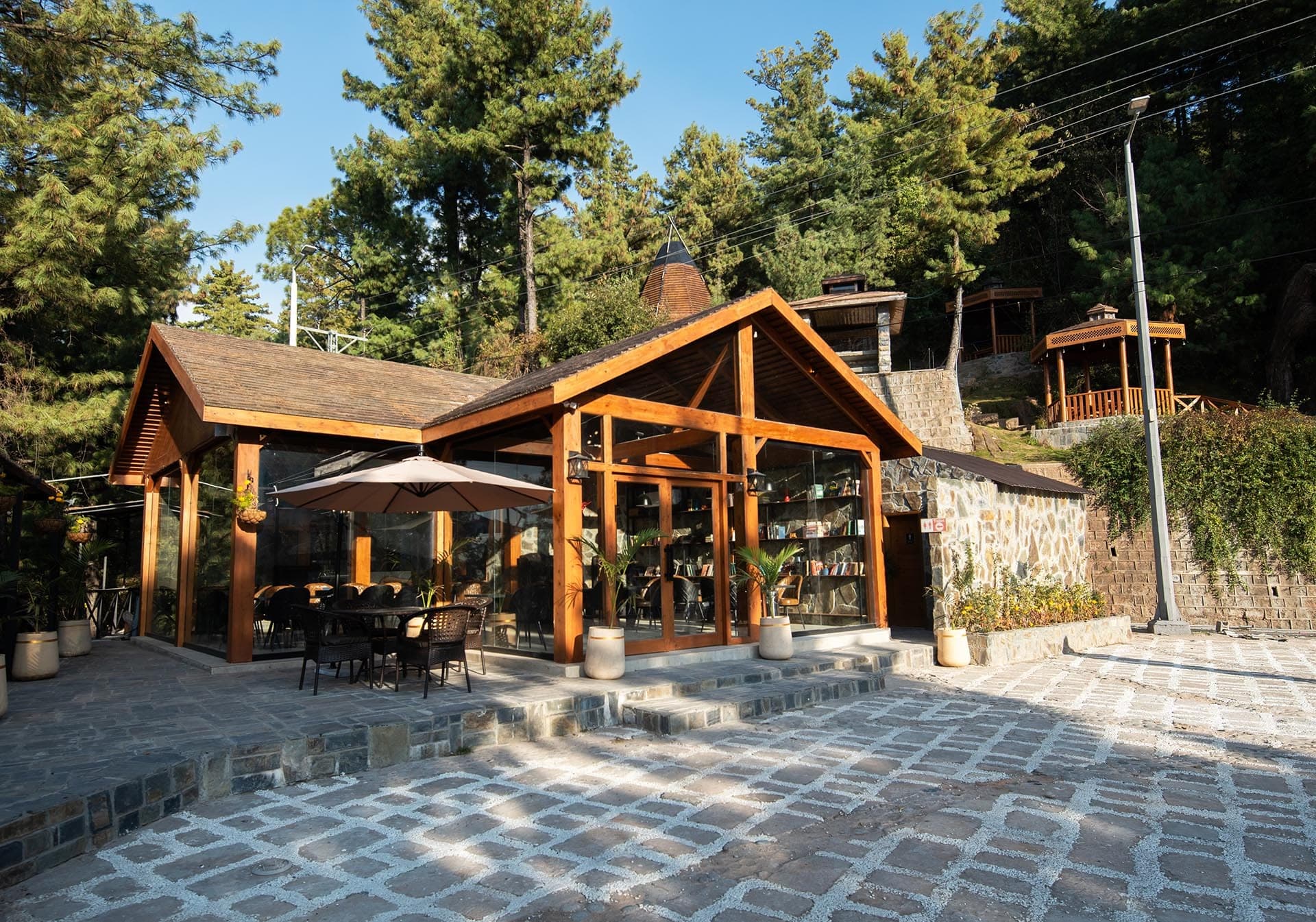 A-Frame at GreenPak Resort Bansra Gali by Highglamp