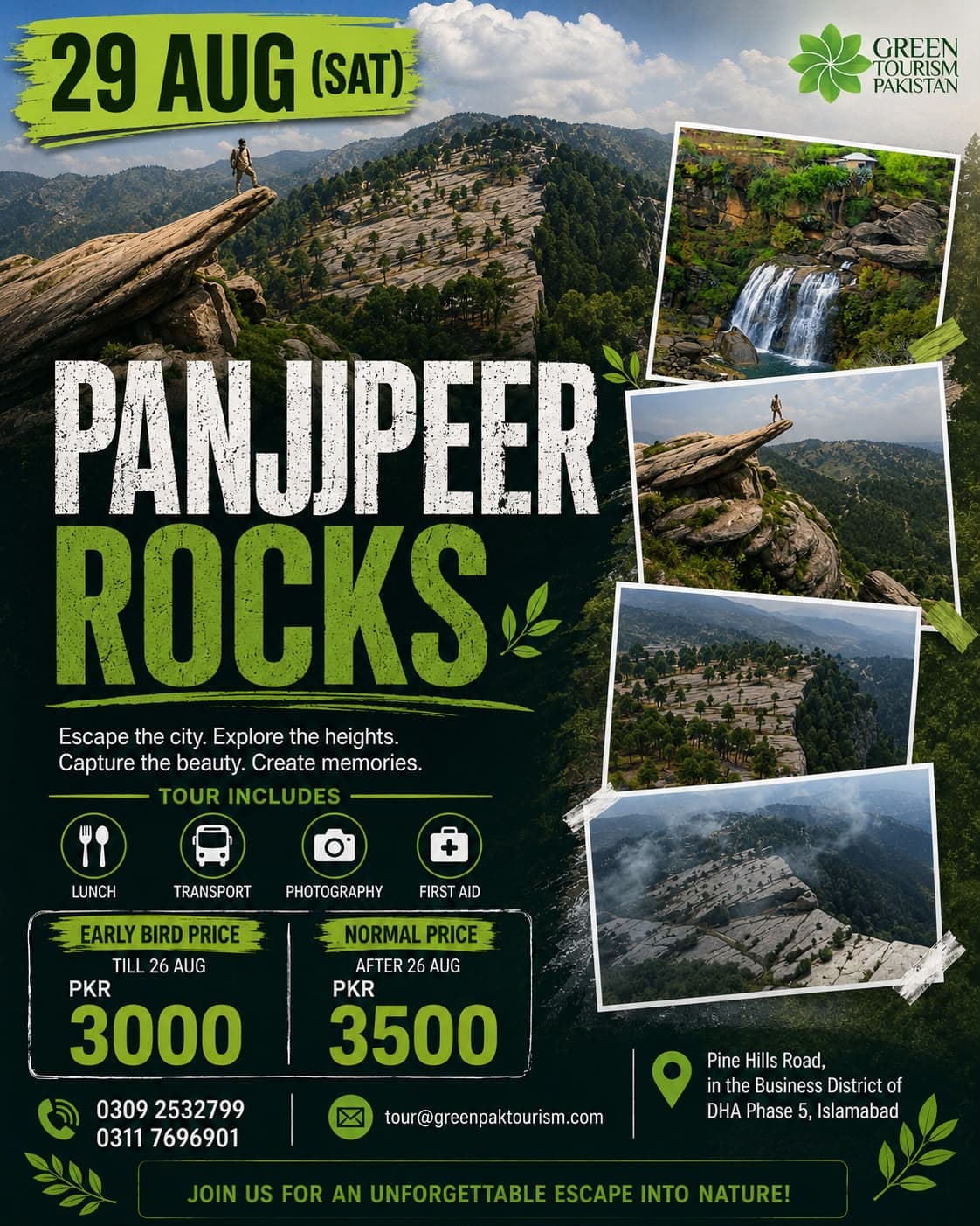 Panjpeer Rocks Day Tour